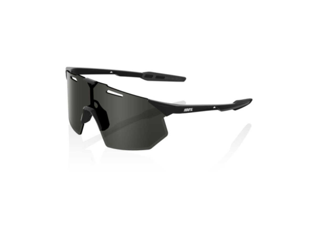 100% brýle Hypercraft SQ Matte Black (Smoke Lens)