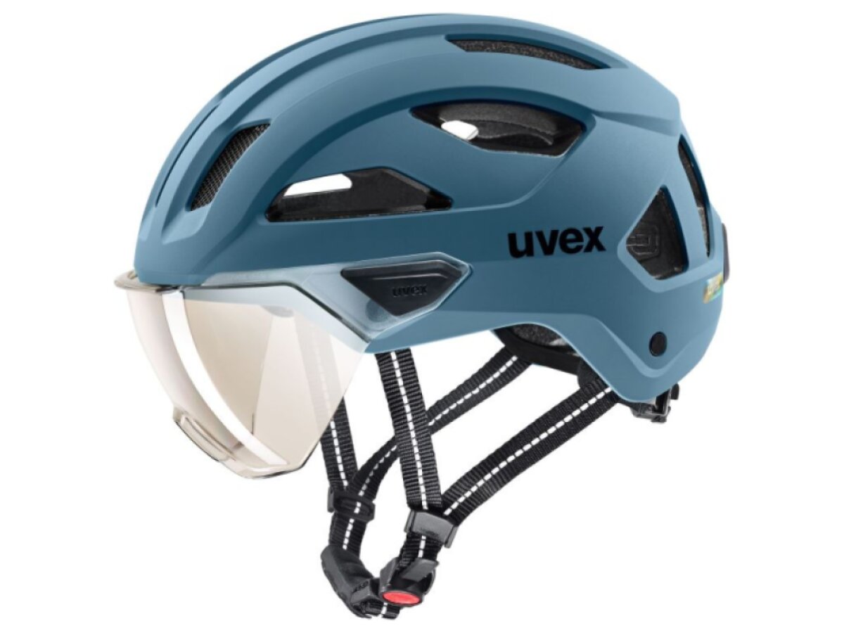 Uvex helma Stride visor (stone blue matt)