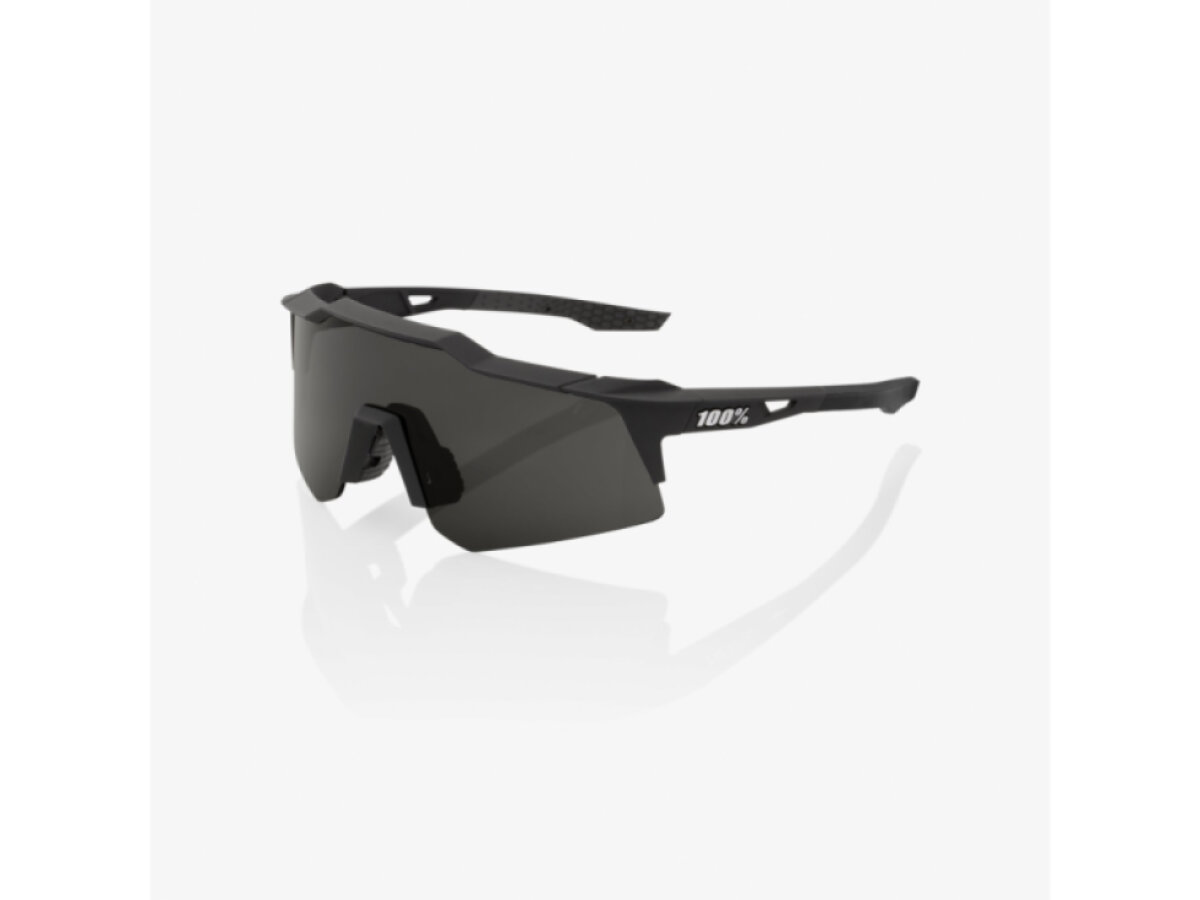 100% brýle Speedcraft XS Soft Tact Black (Smoke Lens)