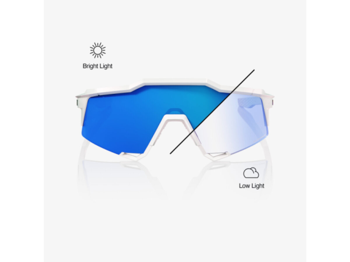 100% brýle Speedcraft Bastille (Blue Mirror Photochromic)