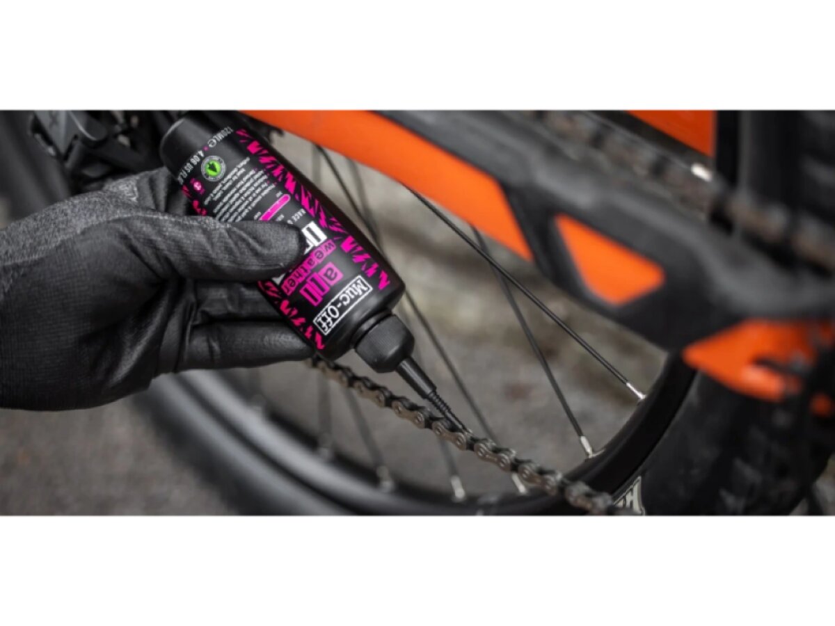 MUC-OFF Bio All Weather Lube - Mazivo na řetěz do všech podmínek (120 ml)