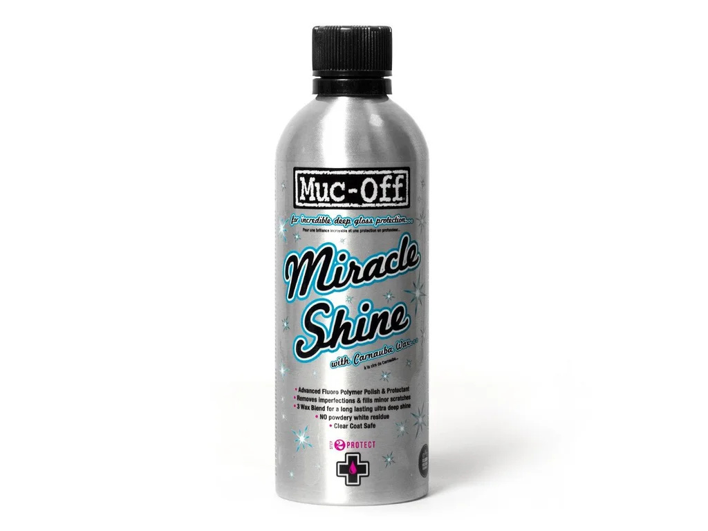 MUC-OFF Miracle Shine Polish - Leštěnka na rám kola (500 ml)