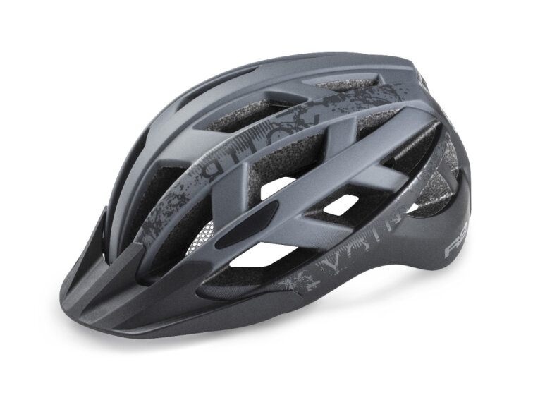 R2 helma LUMEN (šedá/ černá) ATH18V