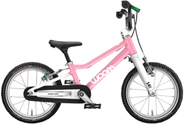 Lehká dětská kola WOOM 12" a 14" pro děti 3-5 let (95-110 cm)