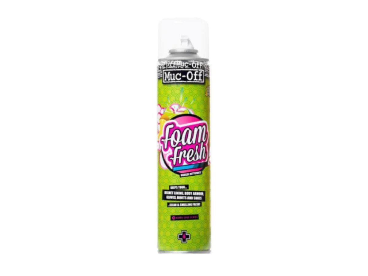 MUC-OFF Foam Fresh - Čistící pěna na oblečení a výstelku helmy (250 ml)