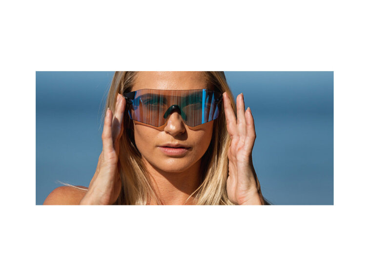 TIFOSI brýle Rail Matte Black (Clarion Blue Fototec)