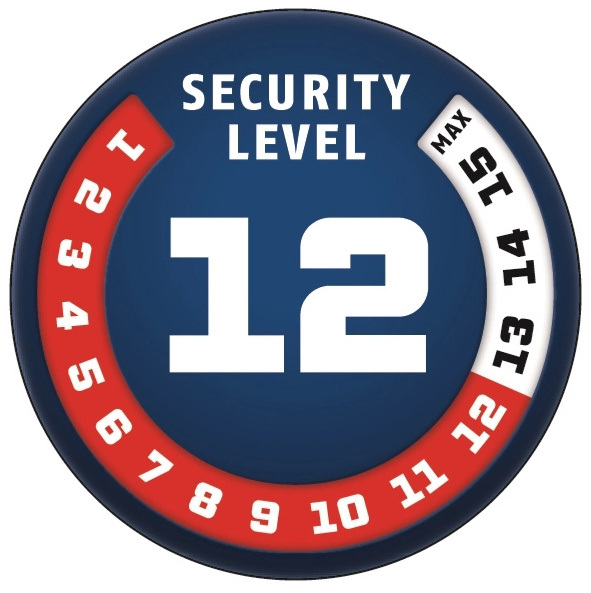 Abus zámek řetězový Citychain 1010 (klíč) (černá)