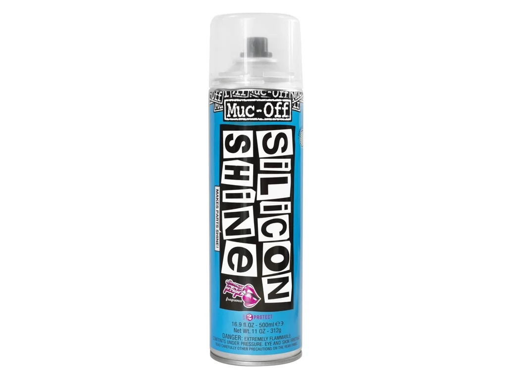 MUC-OFF Silicon Shine - sprej pro lesk a ochranu kola (500 ml)