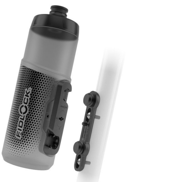 Fidlock TWIST kompletní set láhev 600ml (tmavá) montáž do děr na košíky