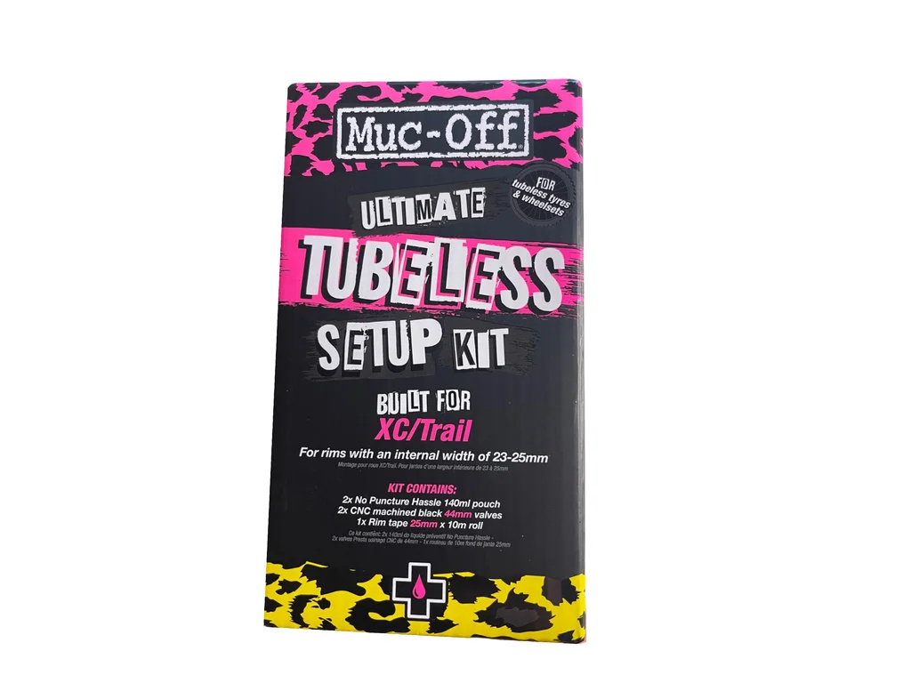 MUC-OFF Ultimate Tubeless Setup Kit XC/Trail - Sada pro instalaci bezdušových plášťů (XC/Trail)