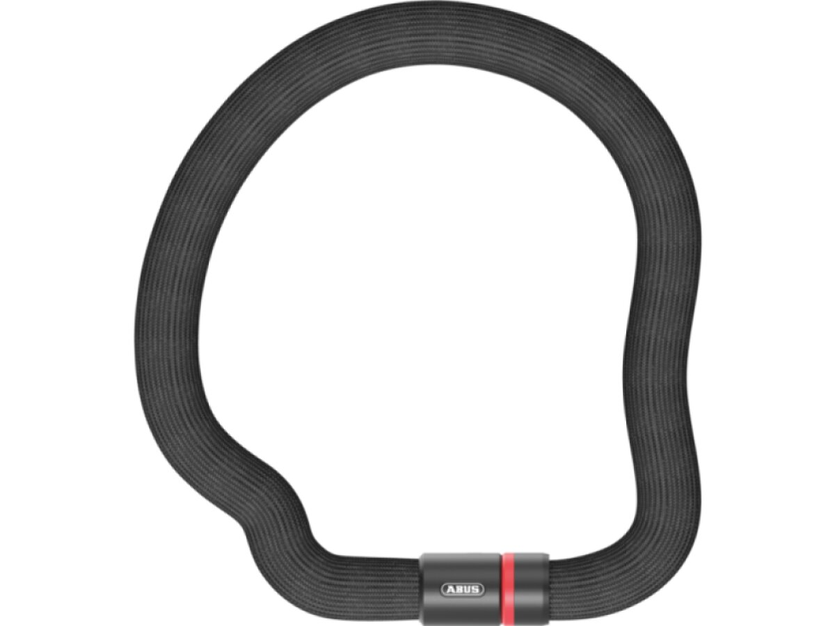 Abus zámek řetězový Goose lock 6206K (klíč) (černá)