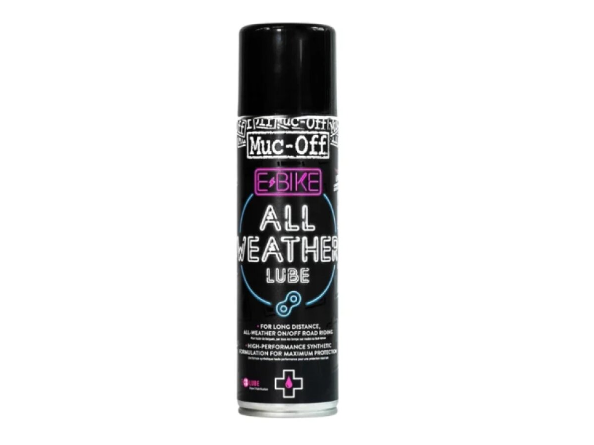 MUC-OFF Ebike All-Weather Lube - Mazivo na řetěz elektrokol do každého počasí (250 ml)