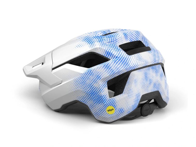 MET helma dětská Shelter Youth Mips (White Blue | Matt)