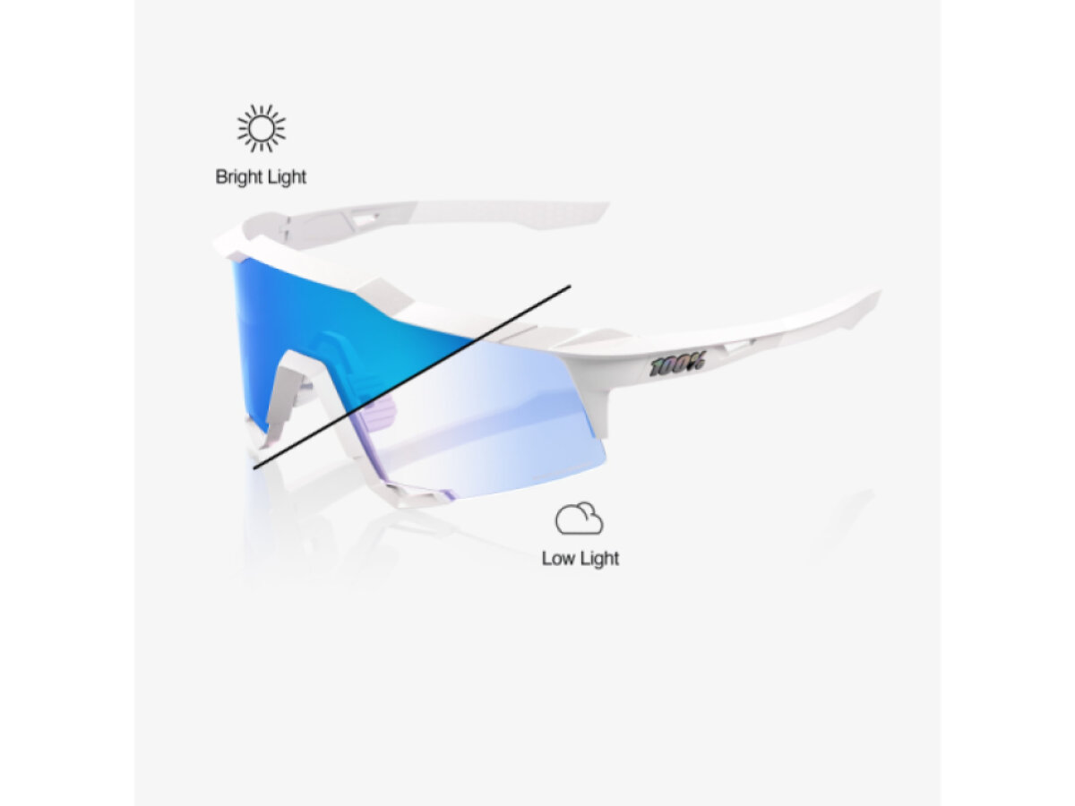 100% brýle Speedcraft Bastille (Blue Mirror Photochromic)