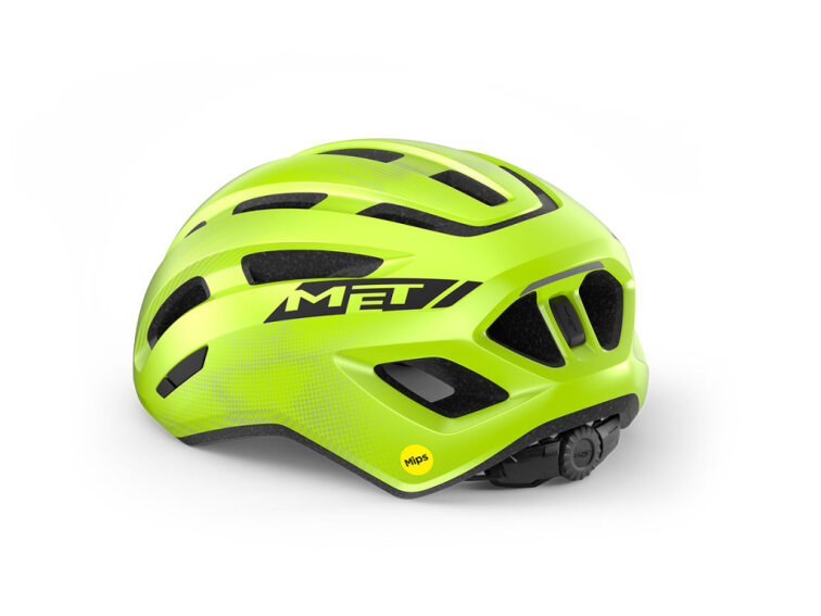 MET helma Miles Mips (Fluo Yellow | Glossy)