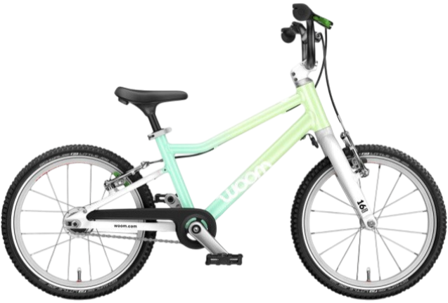 Lehká dětská kola WOOM 16" a 18" pro děti 4-6 let (100-115 cm)