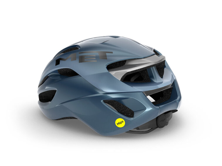 MET helma Rivale Mips (Navy Silver | Glossy)
