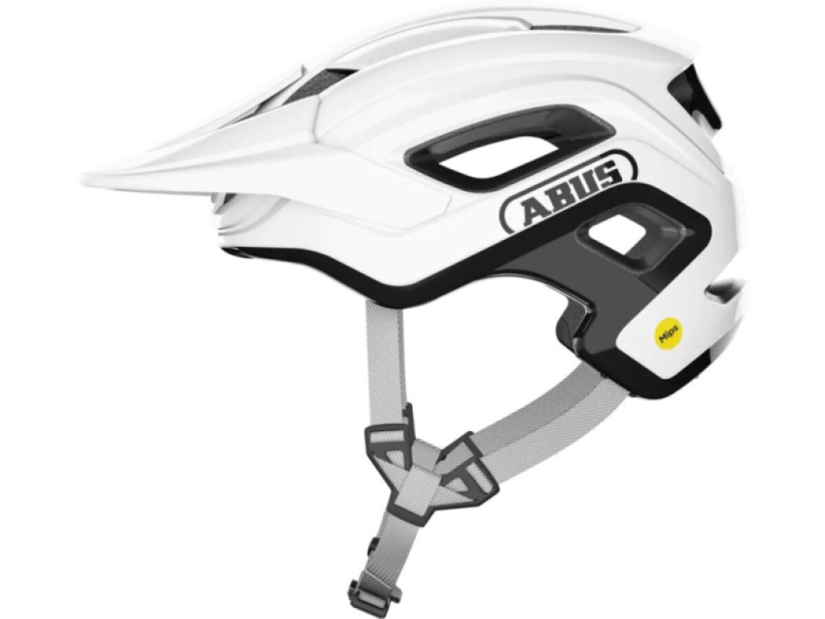 Abus helma CLIFFHANGER MIPS (alpine white)