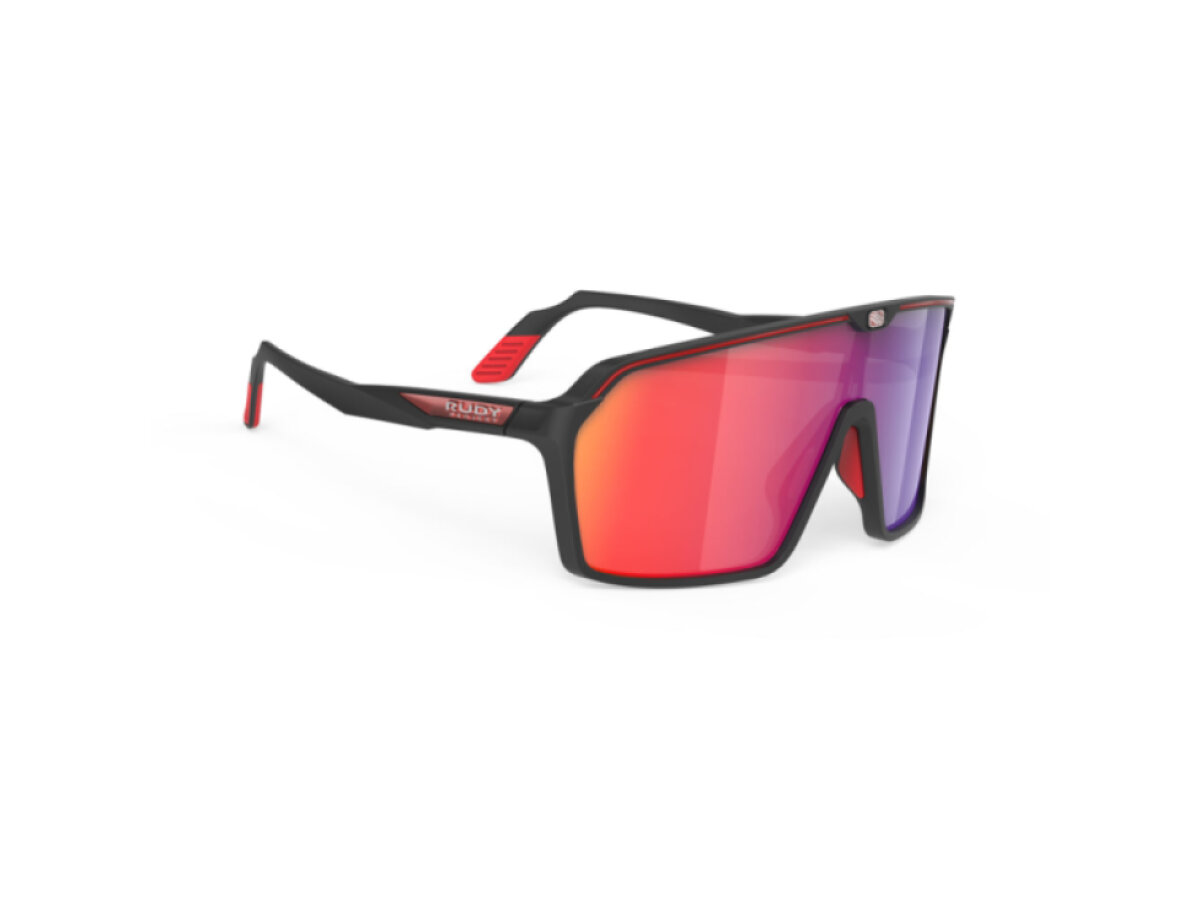 Rudy Project brýle Spinshield Black Matte (Mlts Red)