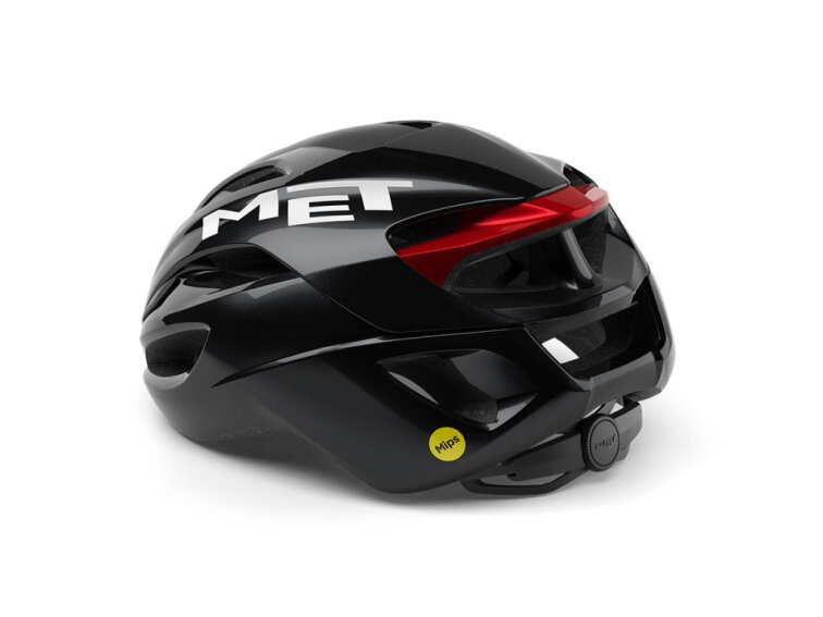 MET helma Rivale Mips (Black Red | Glossy)
