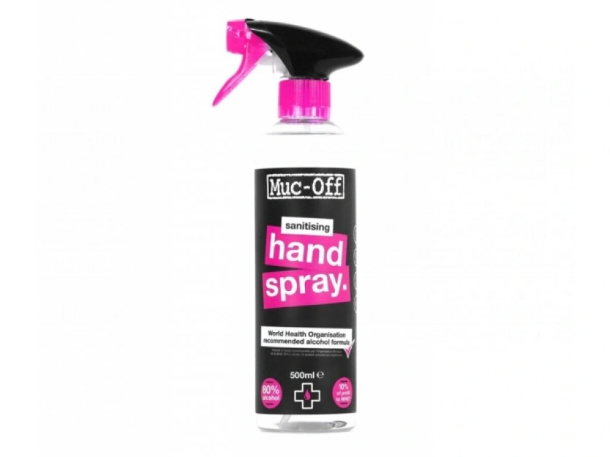 MUC-OFF Antibacterial Sanitising Hand Spray - Antibakteriální sprej na ruce (500 ml)