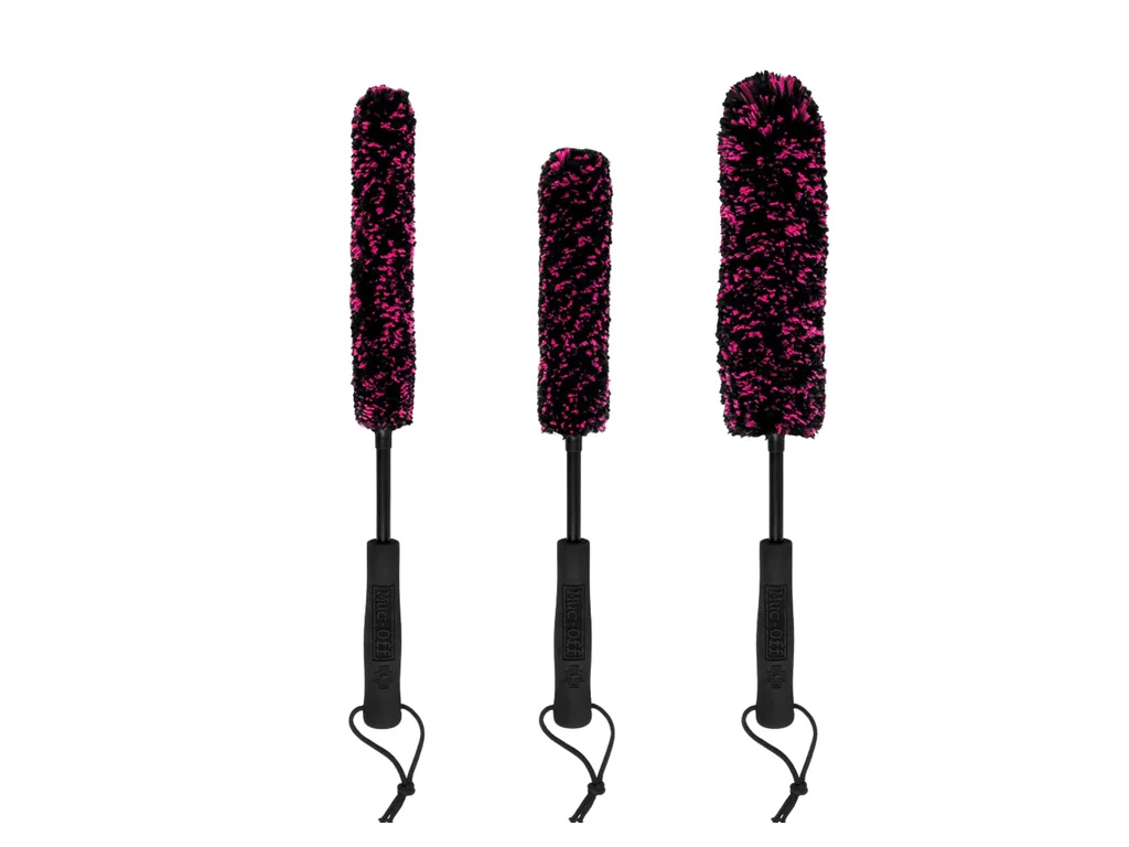 MUC-OFF Microfibre Detailing Brush Set x3 - Sada 3 kartáčů pro detailing