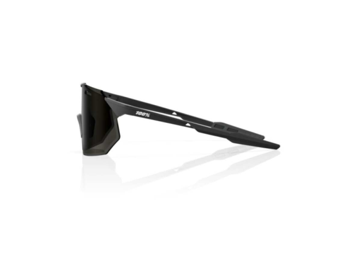 100% brýle Hypercraft SQ Matte Black (Smoke Lens)