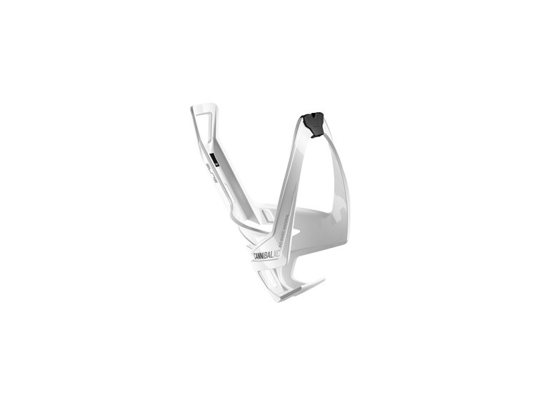 Elite Cannibal XC bio košík na láhev (bílá/černá)