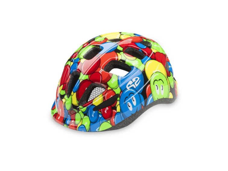 R2 helma dětská BUNNY (lentilky/ zelená/ modrá/ červená) ATH28R