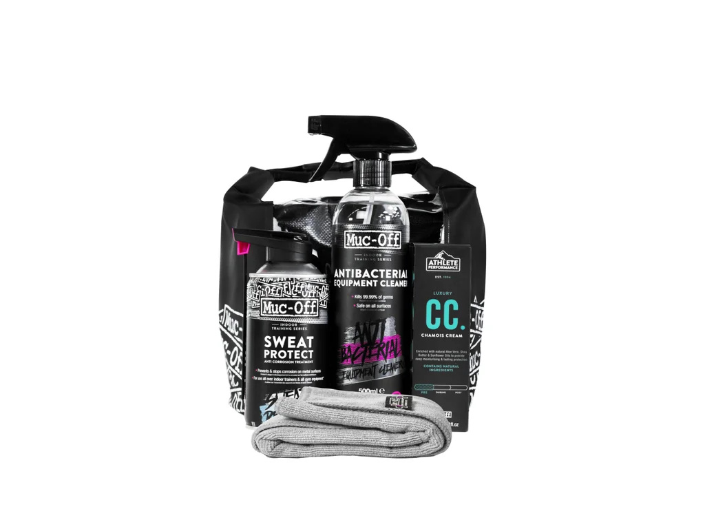 MUC-OFF Indoor Training Kit - Sada pro čištění a ochranu trenažéru