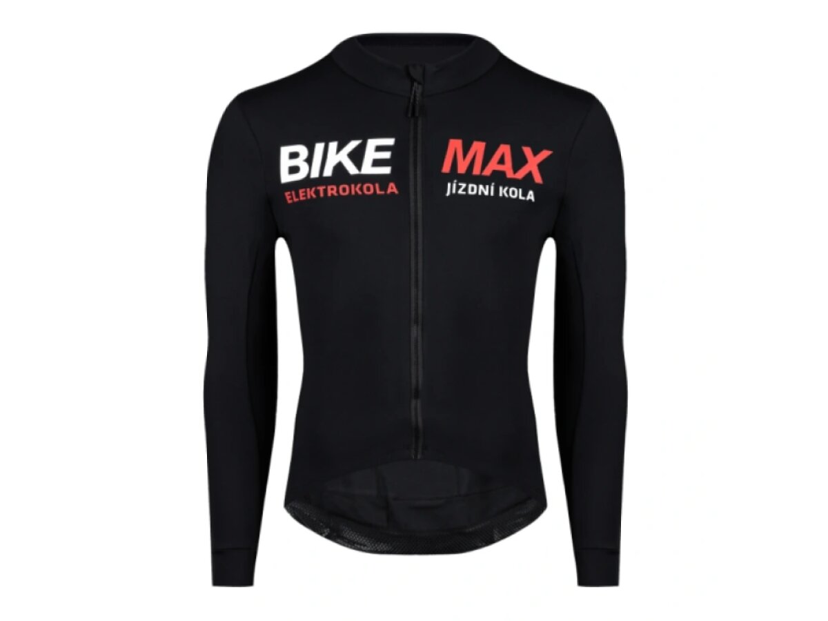 BIKEMAX dres DNA PRO dlouhý rukáv (černý) sportovní střih