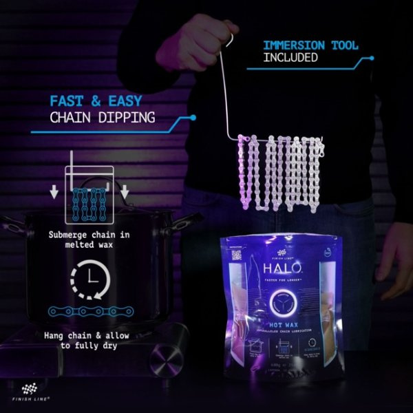 FINISH LINE HALO™ - HOT WAX Lubricant - 600g - granule