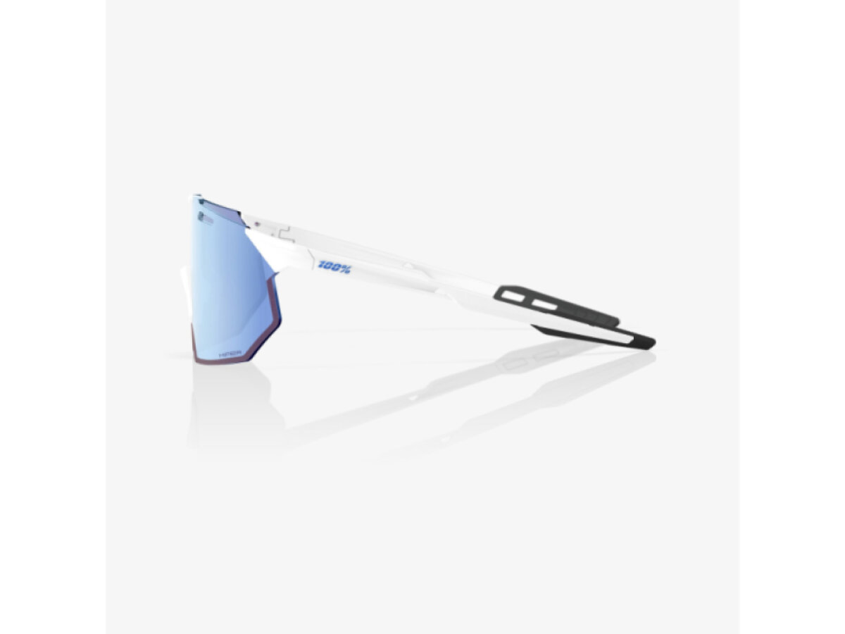 100% brýle Hypercraft SQ Soft Tact White (HiPER Blue Multilayer Lens)