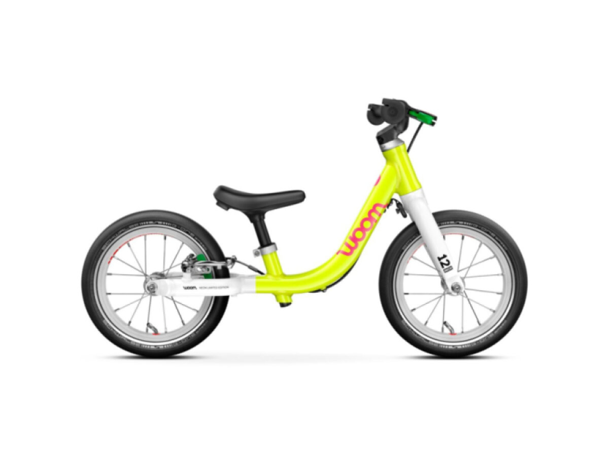 Woom 1 (12") Classic GO LIMITED (Neon Lime)