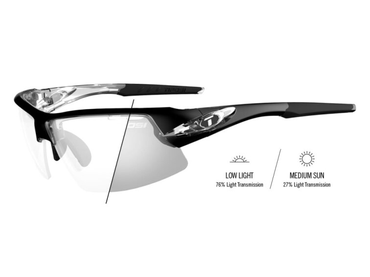 TIFOSI brýle Crit Crystal Black (Light Night Fototec)