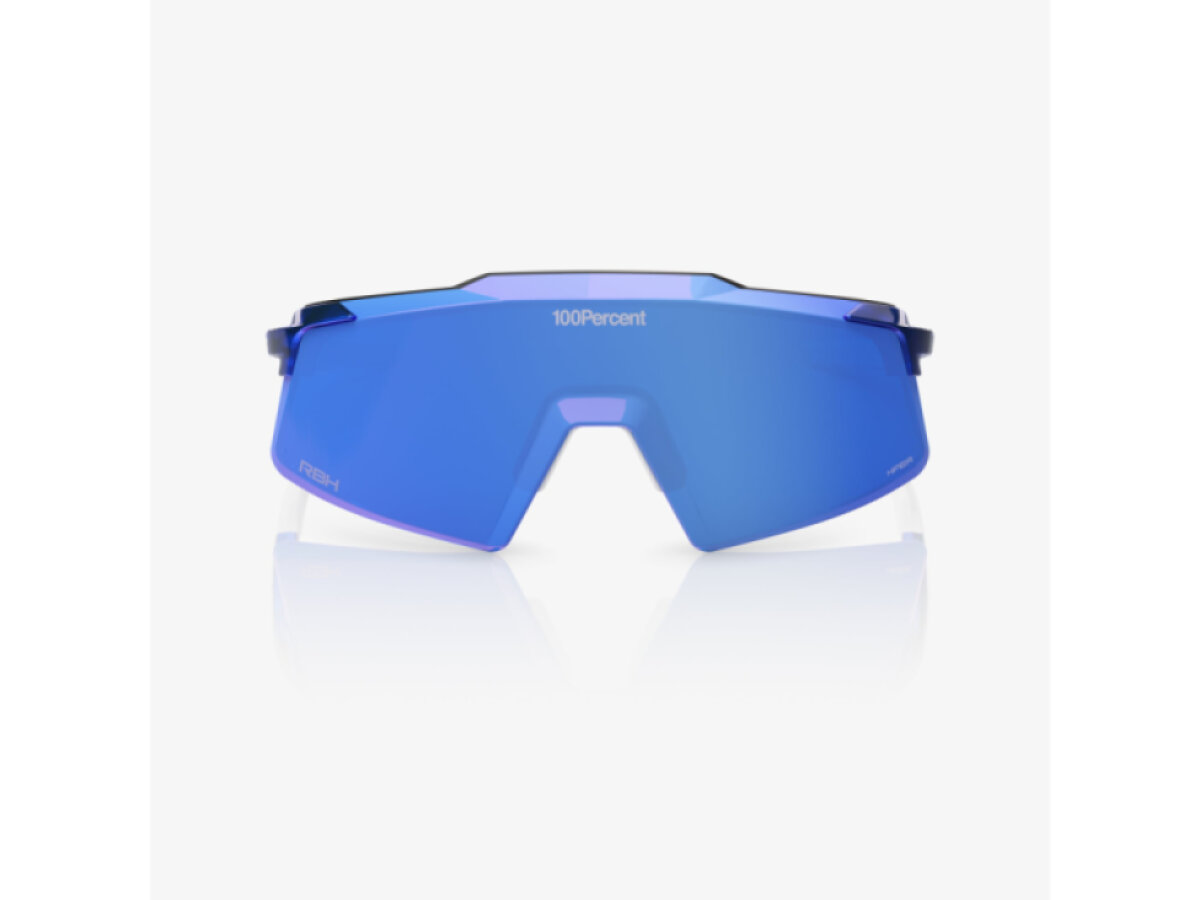 100% brýle Aerocraft RBH Gloss Blue Holographic (HiPER Royal Blue Mirror Lens)