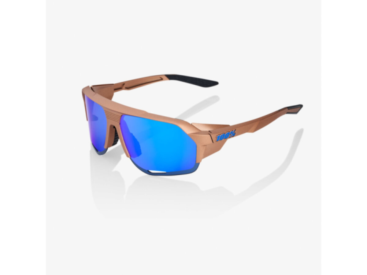 100% brýle Norvik Matte Copper Chromium (Blue Multilayer Mirror Lens)