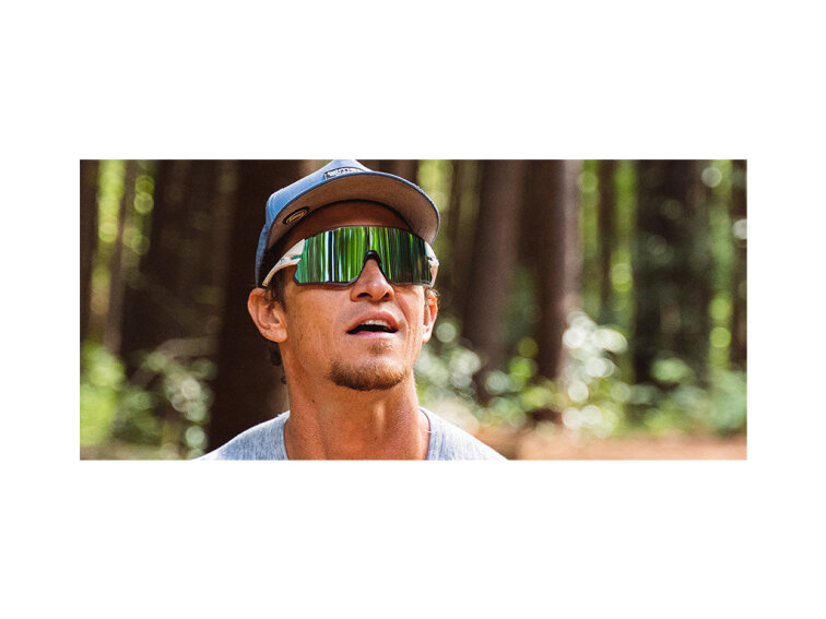 TIFOSI brýle Rail Race Matte White (Clarion Blue/Clear)