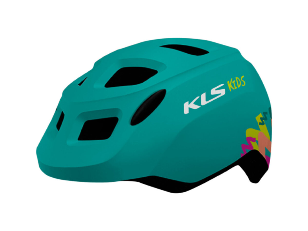 KLS helma dětská ZIGZAG 022 (turquoise)