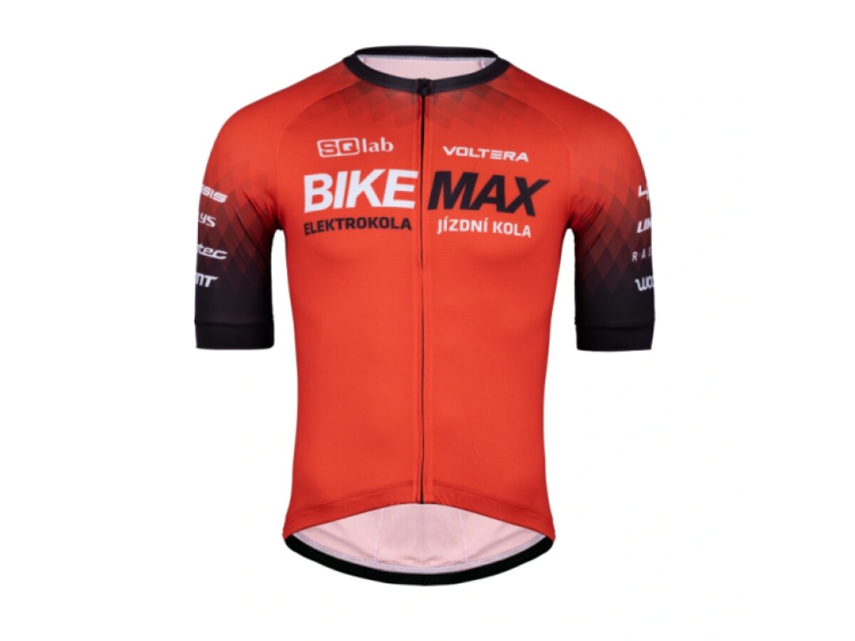 BIKEMAX dres dětský DNA PRO krátký rukáv (červený)
