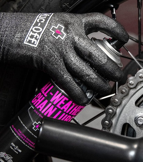 MUC-OFF Motorcycle Chain Care Kit - Sada na čištění a mazání řetězu