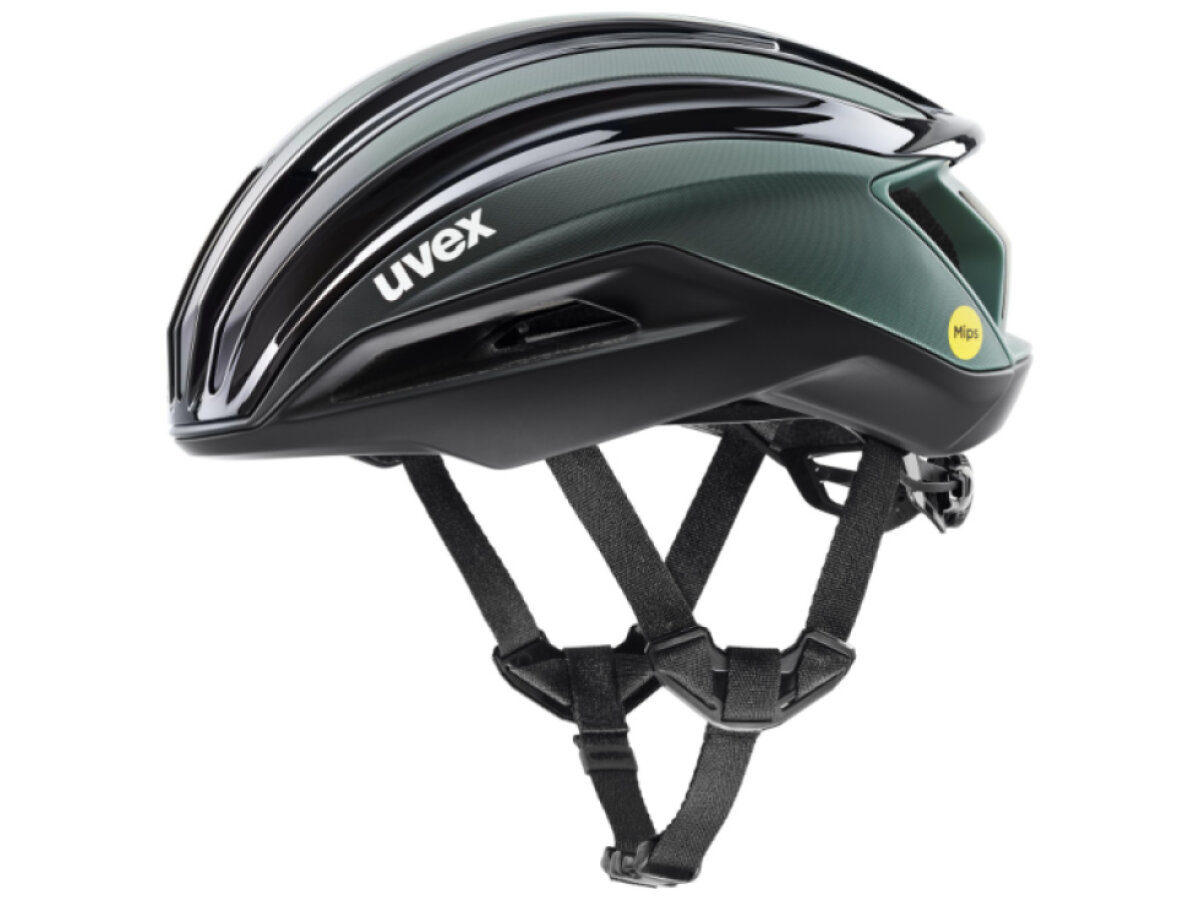 Uvex helma Surge aero MIPS (black sage green)