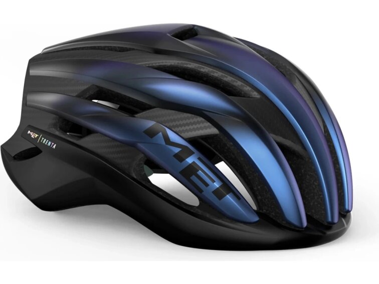 MET helma Trenta 3K Carbon Mips (Blue Iridescent | Matt)