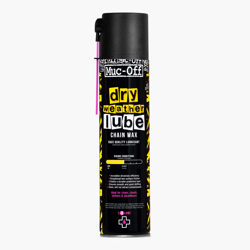 MUC-OFF Dry Chain Lube - Mazivo na řetěz do sucha (400 ml)