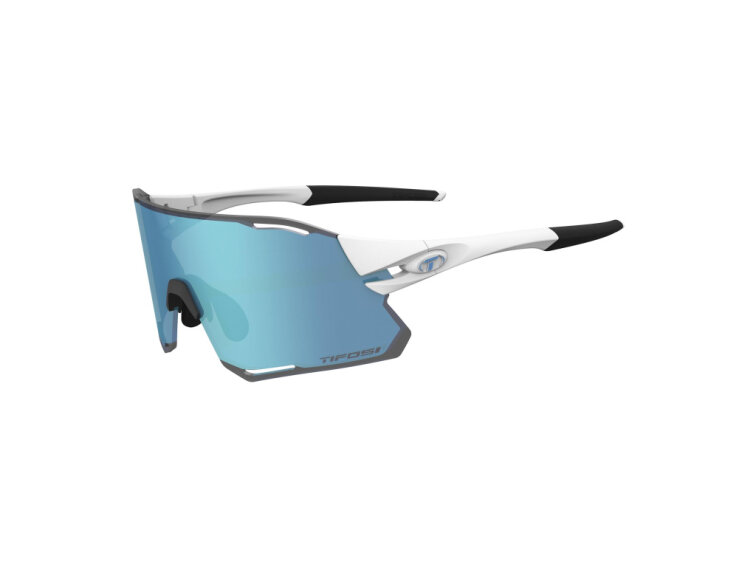 TIFOSI brýle Rail Race Matte White (Clarion Blue/Clear)
