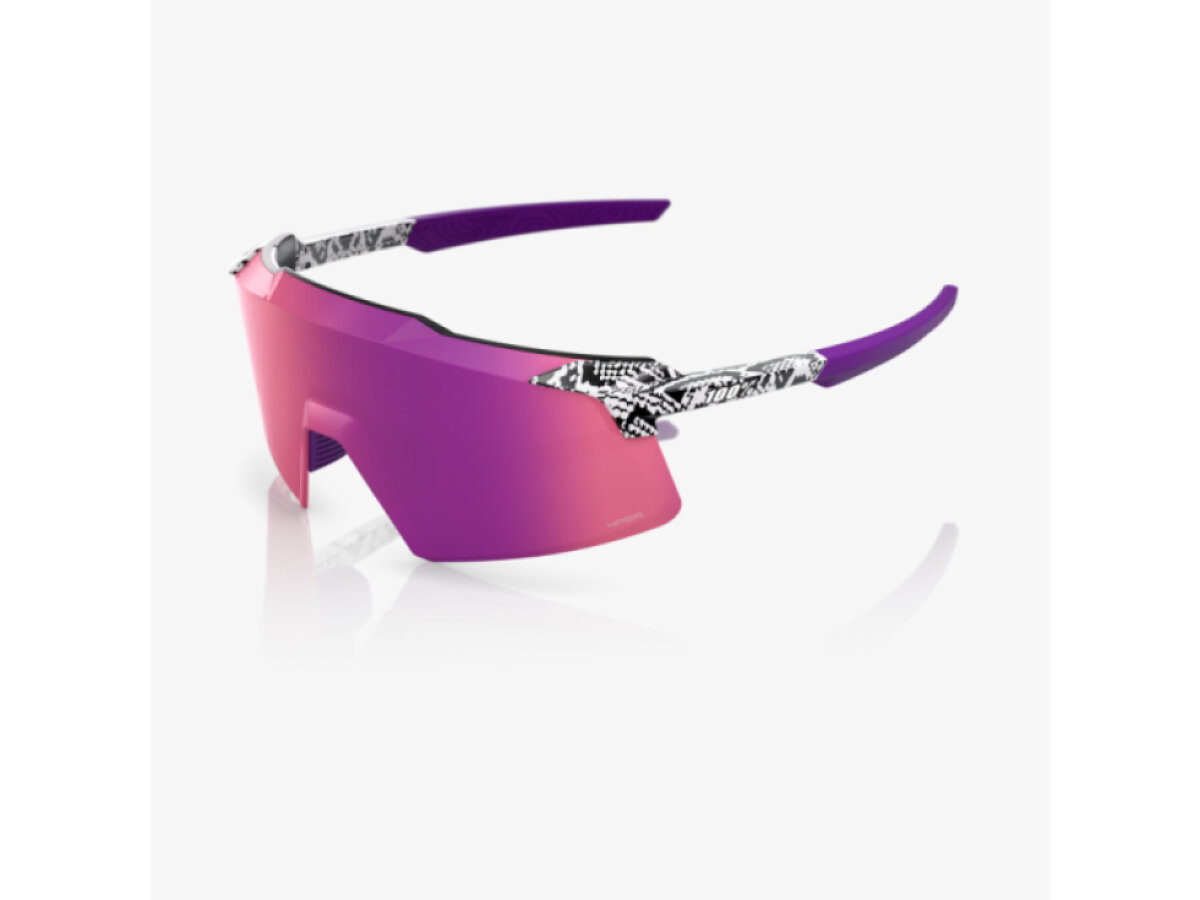 100% brýle Aerocraft Elly 3 Gloss White (Purple Mirror Lens)