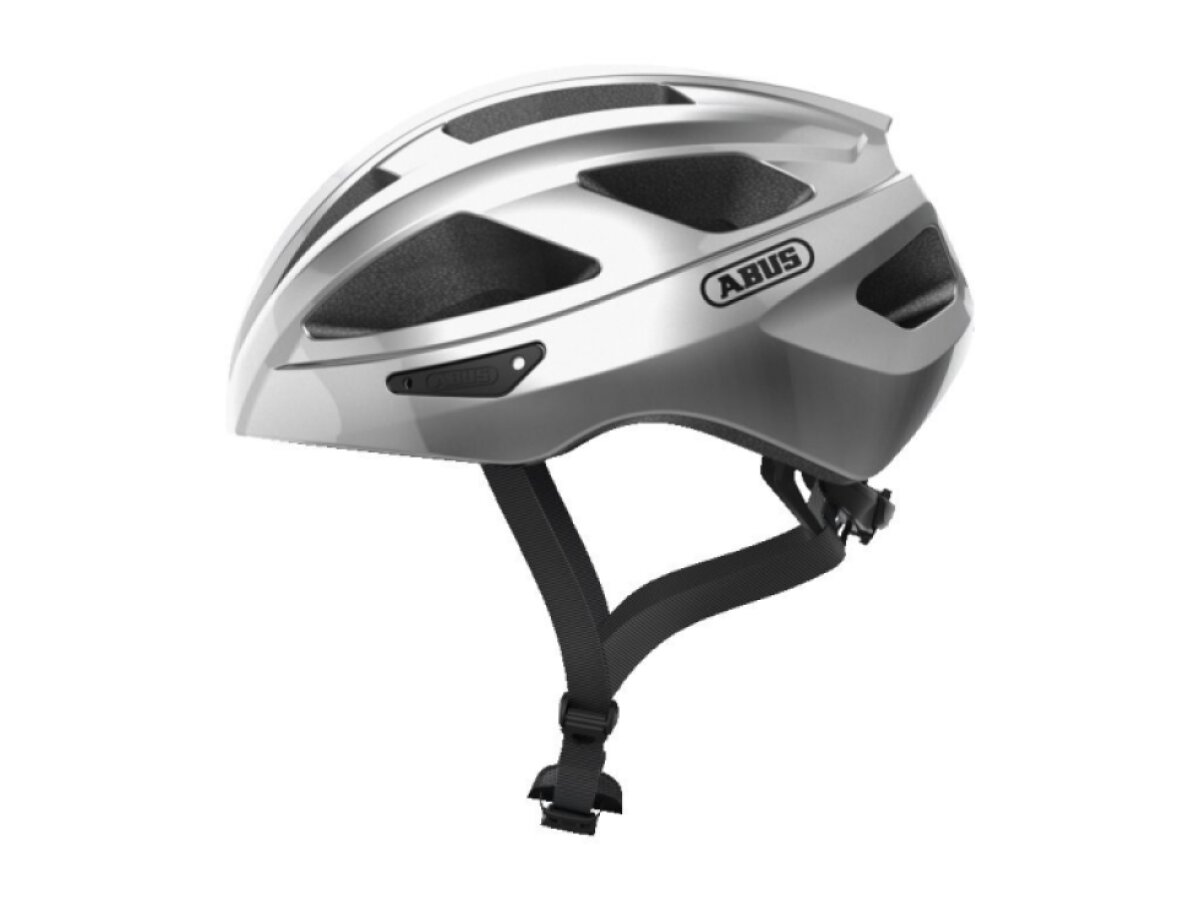 Abus helma MACATOR (gleam silver)