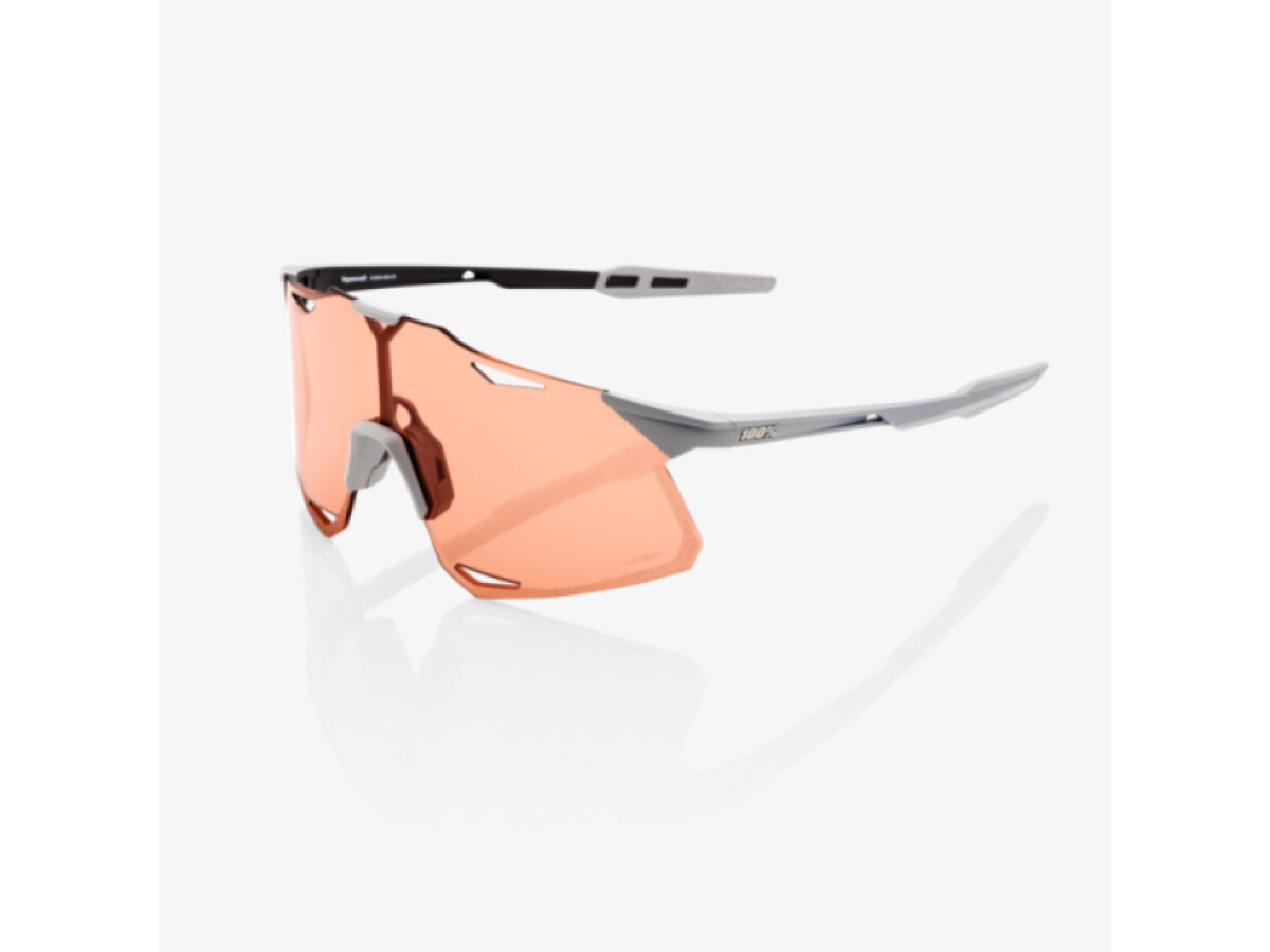 100% brýle Hypercraft Matte Stone Grey (HiPER Coral Lens)