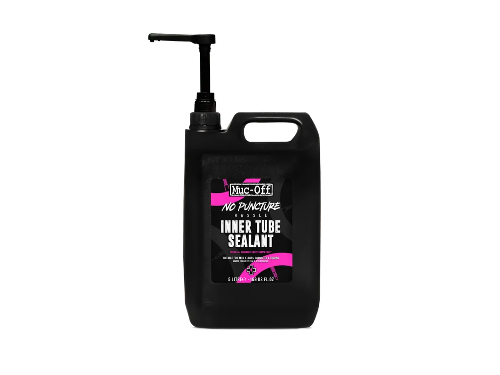 MUC-OFF No Puncture Inner Tube Sealant - Těsnící tmel pro dušová kola (5000 ml)