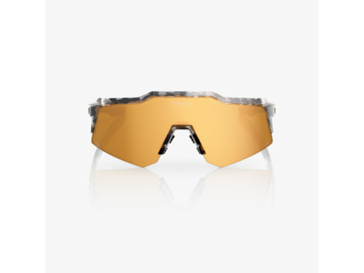 100% brýle Speedcraft XS Money Mike 3 Polished Black Tortoise (HiPER 24K Gold Mirror Lens)